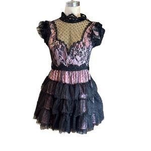 💕 UNHOLY Rehearsal Party Dolls Kill Babydoll Mini Dress